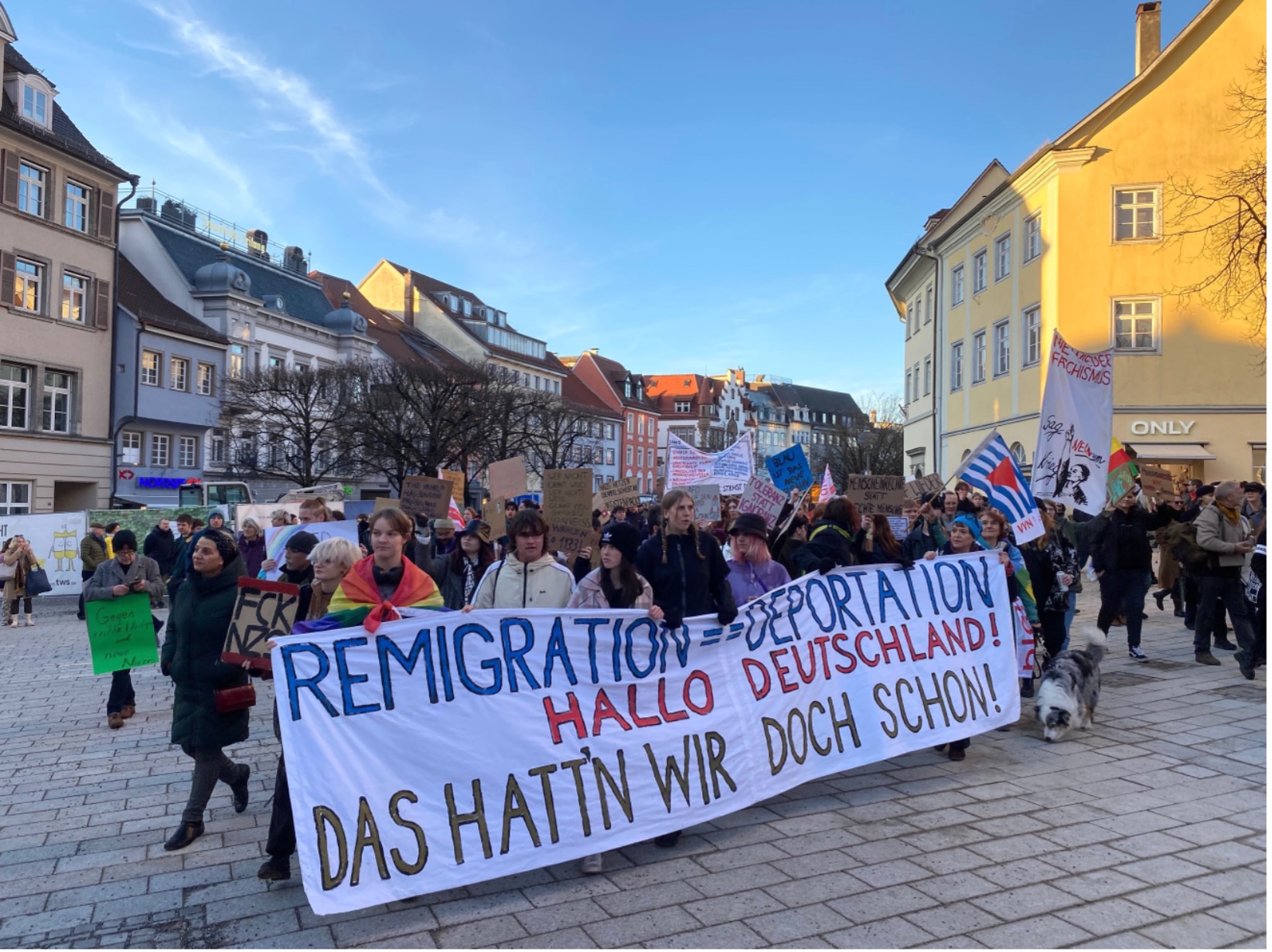 Demo in Ravensburg 26.1.2024